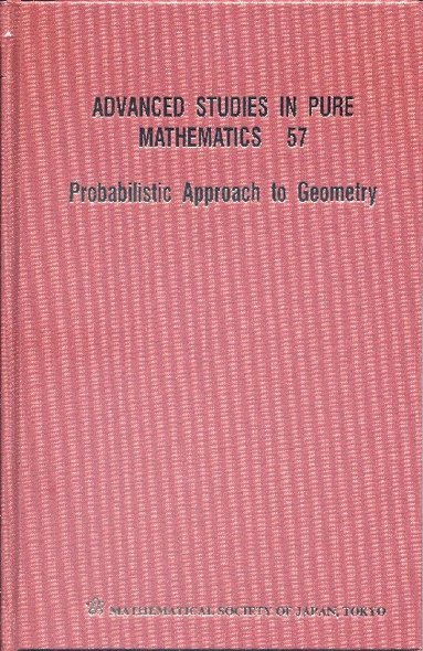 Motoko Kotani, Motoko Kotani, Masanori Hino, Takashi Kumagai - PROBABILISTIC APPROACH TO GEOMETRY, Inbunden