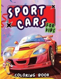 bokomslag Sport Cars Coloring Book for Kids