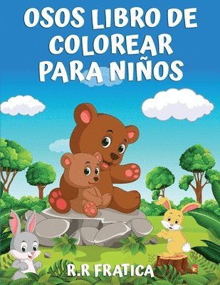 bokomslag Osos libro de colorear para nios