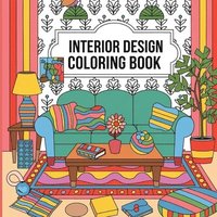 bokomslag Interior Design Coloring Book