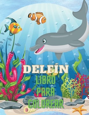 bokomslag Delfin Libro para Colorear