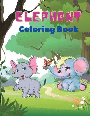 bokomslag Elephant Coloring Book