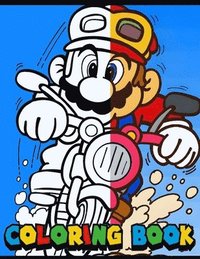 bokomslag Super Mario Coloring Book for Kids with Fun Pages of Mario and Friends