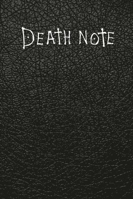 bokomslag Death Note Notebook: Death Note Notebook with rules, 6' x 9' Perfect for taking Notes and Doodling