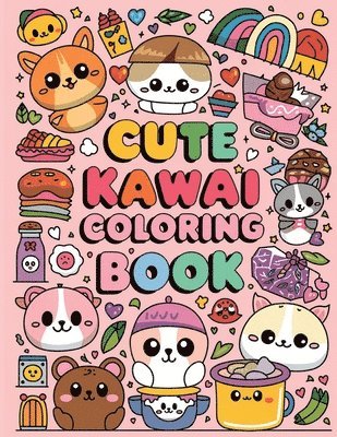 Cute Kawaii Coloring Book for Kids