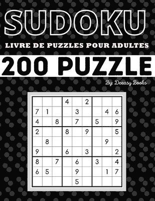 bokomslag Sudoku- livre de puzzles pour adultes