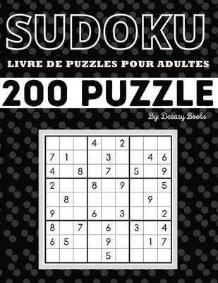 Sudoku- livre de puzzles pour adultes 1