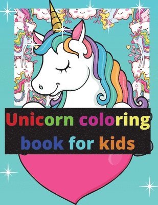 bokomslag Einhorn-Malbuch für Kinder