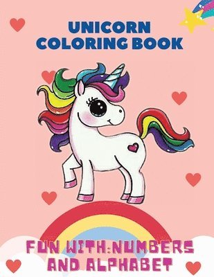 bokomslag Unicorn Coloring Book, Fun with