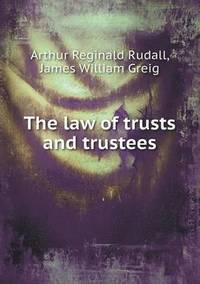 bokomslag The Law of Trusts and Trustees