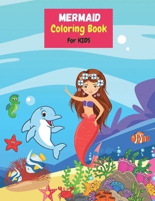 bokomslag Mermaid Coloring Book for Kids