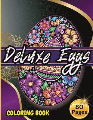 bokomslag Deluxe Eggs Coloring Book