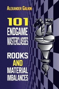 bokomslag 101 Endgame Masterclasses: Rooks and Material Imbalances