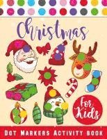 bokomslag Christmas Dot Marker Activity Book for Kids Ages 2-5