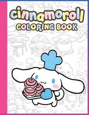 Cinnamoroll Coloring Book The Adventures Colouring Activity for Kids 1