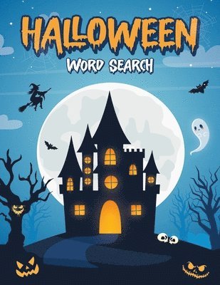 bokomslag Halloween Word Search for Kids