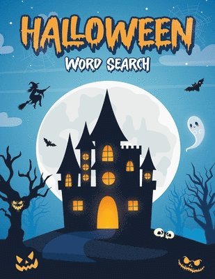 bokomslag Halloween Word Search for Kids