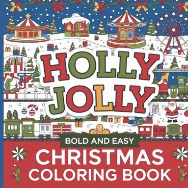 bokomslag Bold and Easy Cozy Christmas Coloring Book