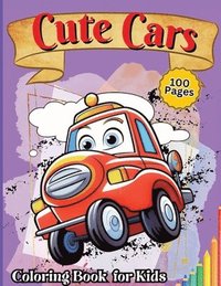 bokomslag Cute Car Coloring Book for Kids