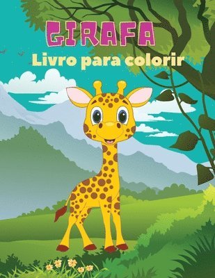 Girafa Livro para colorir 1