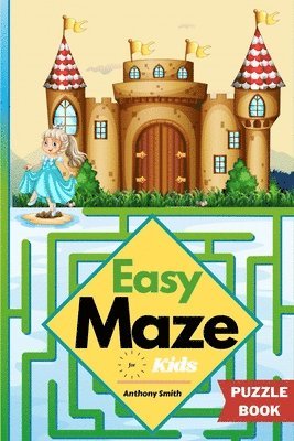 Easy Maze For Kids 50 Maze Puzzles For Kids Ages 4-8, 8-12 1