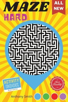From Here to There 120 Hard Challenging Mazes For Adults Brain Games For Adults For Stress Relieving and Relaxation! 1
