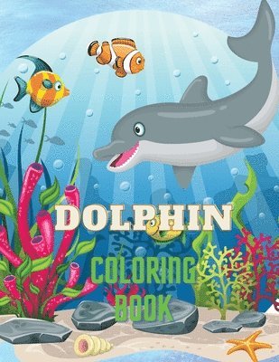 bokomslag Dolphin Coloring Book