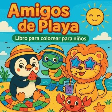 bokomslag Amygos de Playa - Libro para colorear para niños