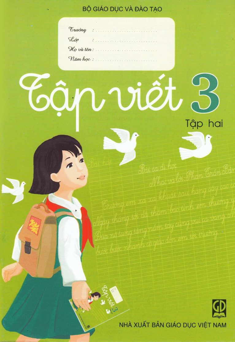 Lära sig skriva: Grade 3, Volym 1 (Vietnamesiska), Häftad