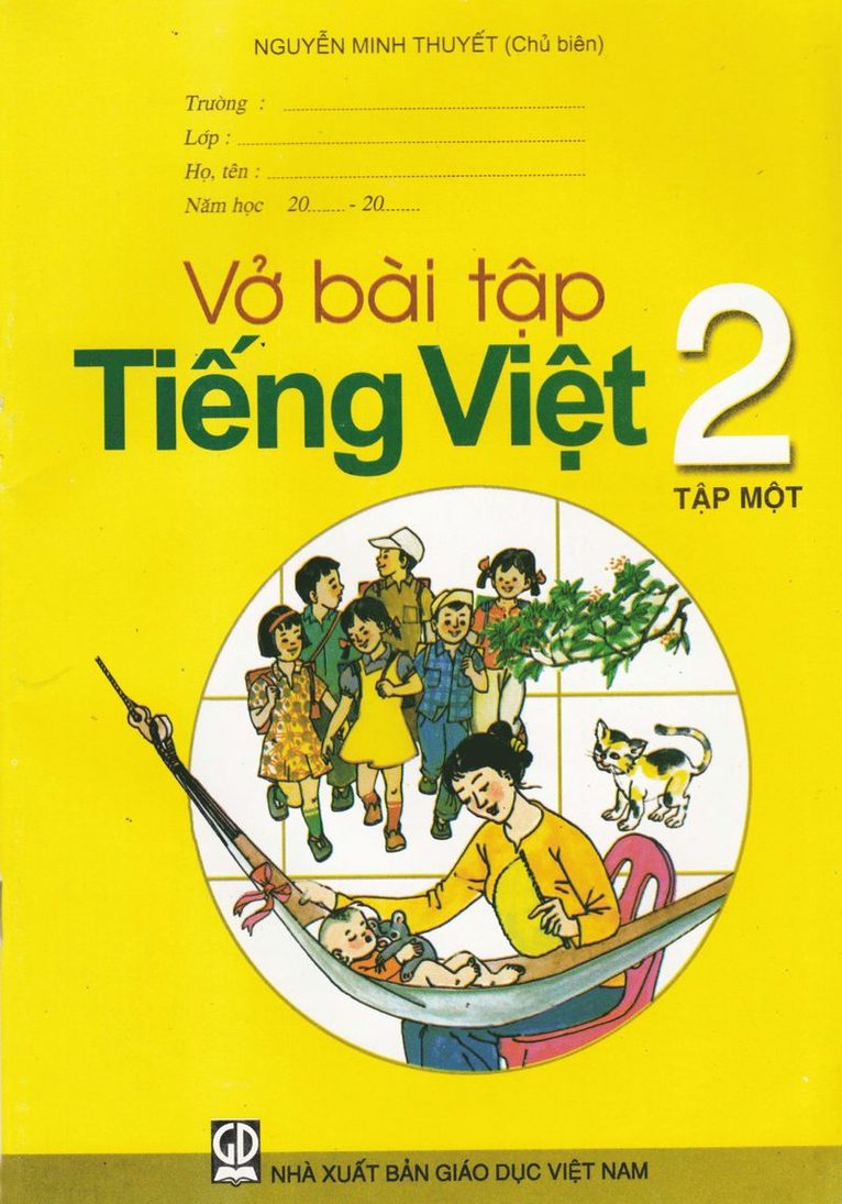 Vietnamesiska: Årskurs 2, Nivå 2, Övningsbok 1