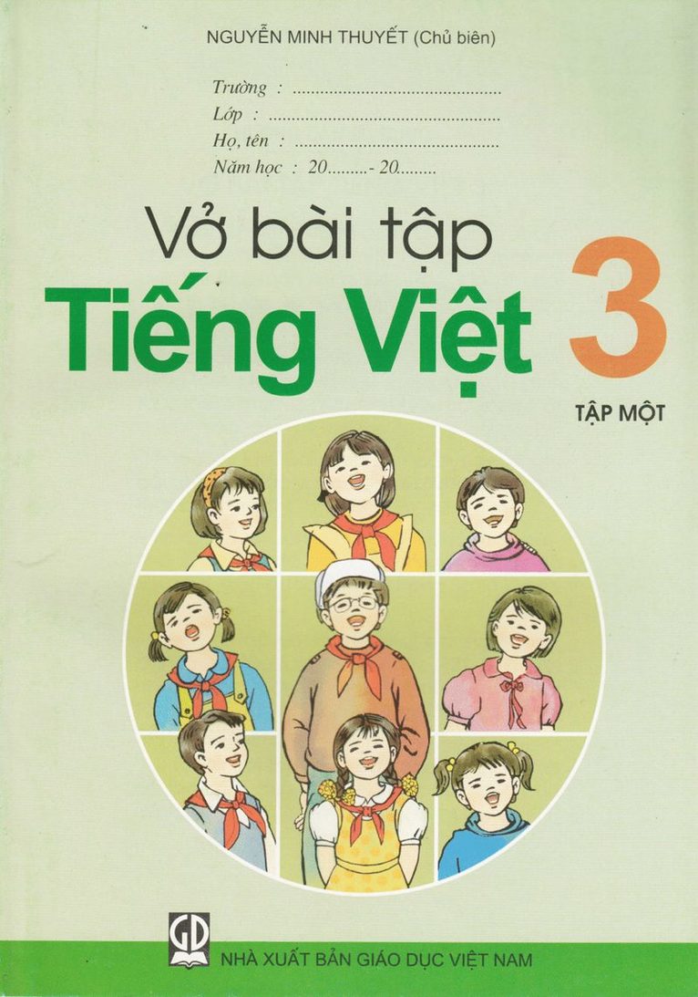 Vietnamesiska: Årskurs 3, Nivå 2, Övningsbok 1