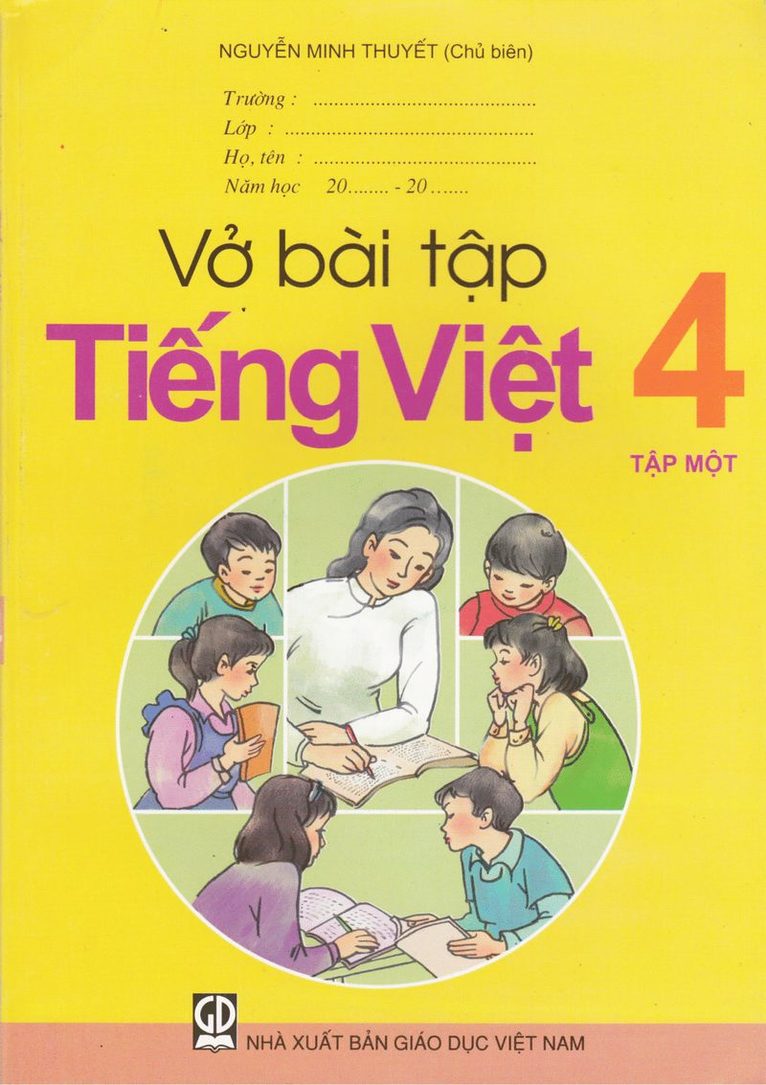 Vietnamesiska: Årskurs 4, Nivå 2, Övningsbok 1