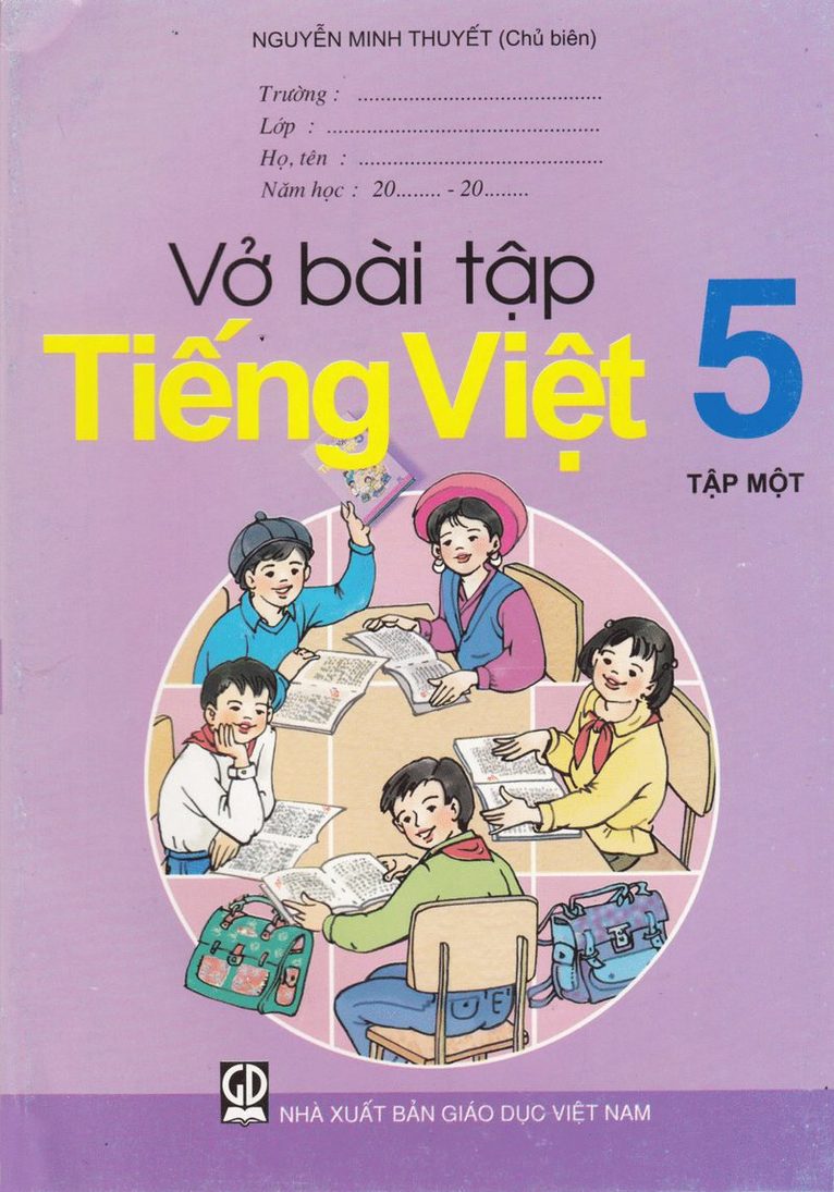 Đặng Thị Lanh, Hoàng Hòa Bình, Hoàng Cao Cương, Trần Thị Minh Phương, Nguyễn Trí - Vietnamesiska: Årskurs 5, Nivå 2, Övningsbok, Häftad