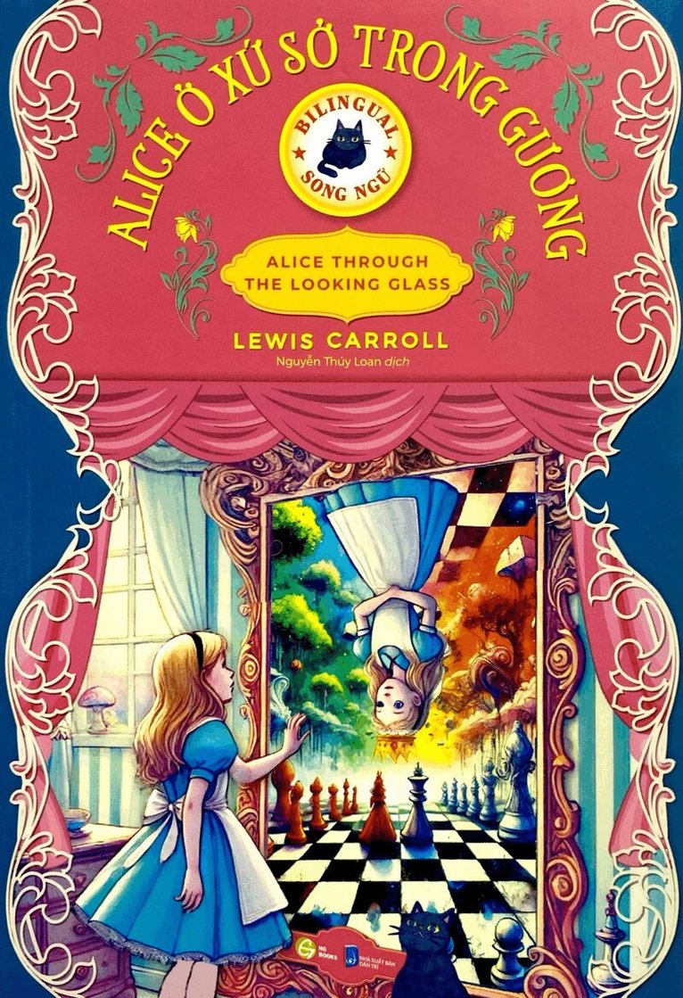 Lewis Carroll - Alice i Spegellandet (Vietnamesiska), Häftad