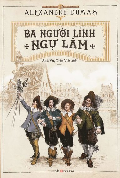 bokomslag De tre musketörerna (Vietnamesiska)