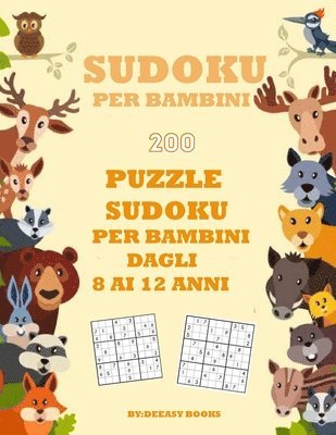 bokomslag Libro di sudoku per bambini