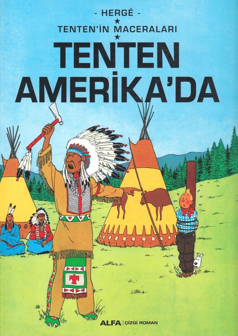 Tintin i Amerika (Turkiska) 1