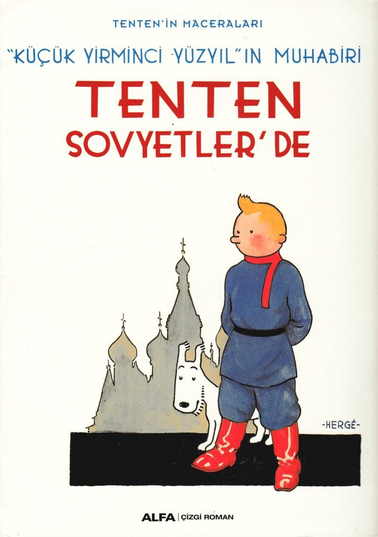 Tintin i Sovjet (Turkiska) 1