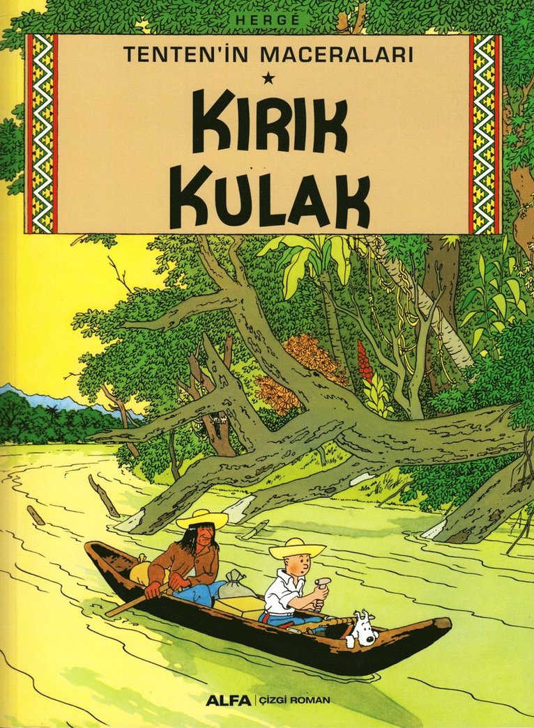 Hergé, Herge - Kırık Kulak, Häftad