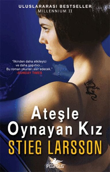 Stieg Larsson - Flickan Som Lekte Med Elden (Turkiska), Häftad