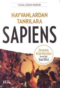 bokomslag Sapiens: en kort historik över mänskligheten (Turkiska)