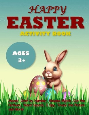 bokomslag Easter activity book for kids