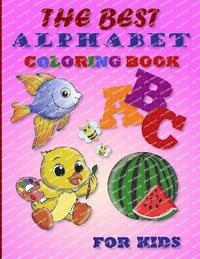 bokomslag The best alphabet coloring book for kids