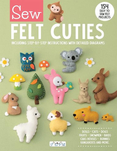 bokomslag Sew Felt Cuties