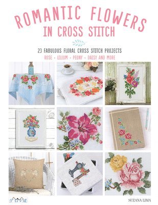 Romantic Flowers in Cross Stitch 1