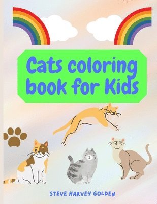 Cats coloring book for Kids