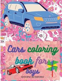 bokomslag Cars coloring book for boys