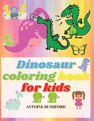 bokomslag Dinosaur coloring book for kids