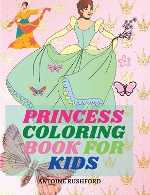 Princess coloring book for kids 1