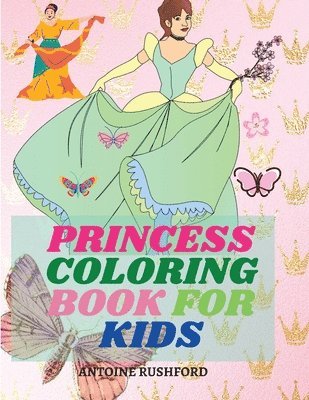 Princess coloring book for kids